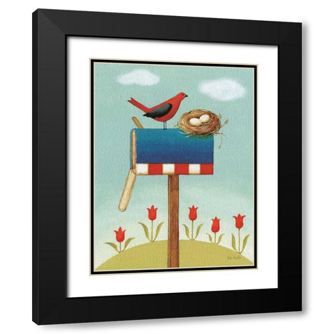 My Home IV Black Modern Wood Framed Art Print with Double Matting by Audit, Lisa
