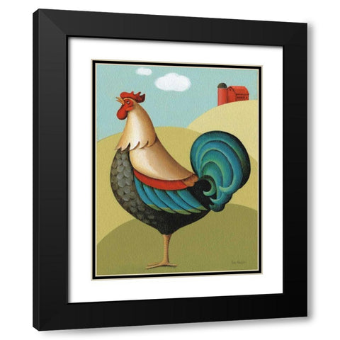 My Home VI Black Modern Wood Framed Art Print with Double Matting by Audit, Lisa