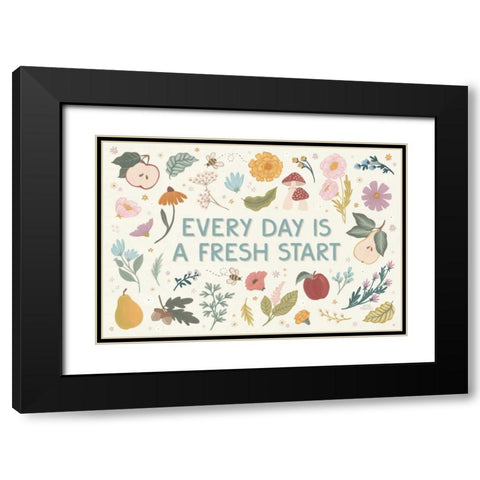 September Sweetness I Black Modern Wood Framed Art Print with Double Matting by Marshall, Laura