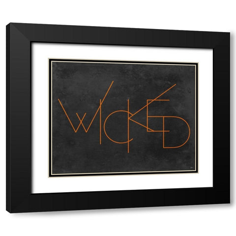 Haunted III Black Modern Wood Framed Art Print with Double Matting by Aiken, Jess