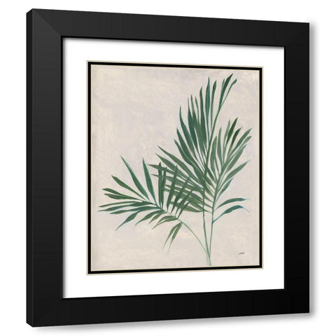 Palm Botanical IV Black Modern Wood Framed Art Print with Double Matting by Purinton, Julia
