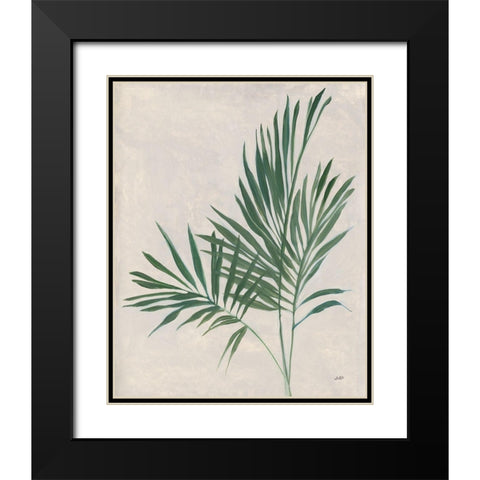 Palm Botanical IV Black Modern Wood Framed Art Print with Double Matting by Purinton, Julia