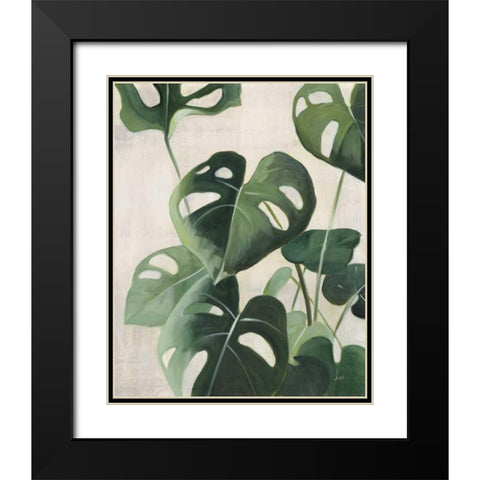 Tropical Study IV Black Modern Wood Framed Art Print with Double Matting by Purinton, Julia