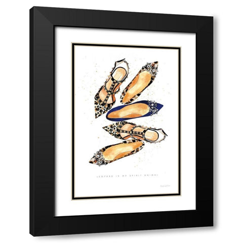 On the Wild Side III Black Modern Wood Framed Art Print with Double Matting by Charro, Mercedes Lopez