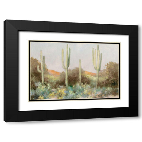 Sunrise Desert III Neutral Black Modern Wood Framed Art Print with Double Matting by Purinton, Julia
