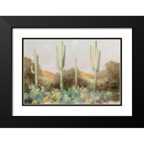 Sunrise Desert III Neutral Black Modern Wood Framed Art Print with Double Matting by Purinton, Julia