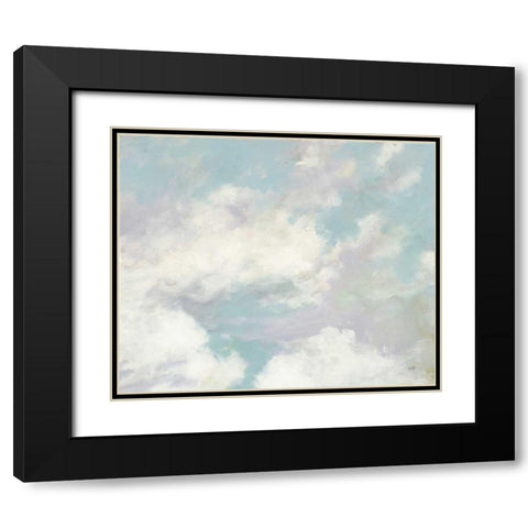 Clouds Above Black Modern Wood Framed Art Print with Double Matting by Purinton, Julia