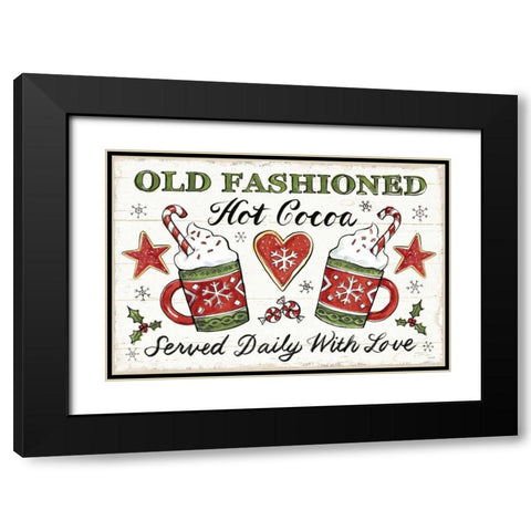 Christmas Treats I Black Modern Wood Framed Art Print with Double Matting by Tavoletti, Anne