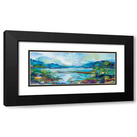 Light of Day Black Modern Wood Framed Art Print with Double Matting by Vertentes, Jeanette