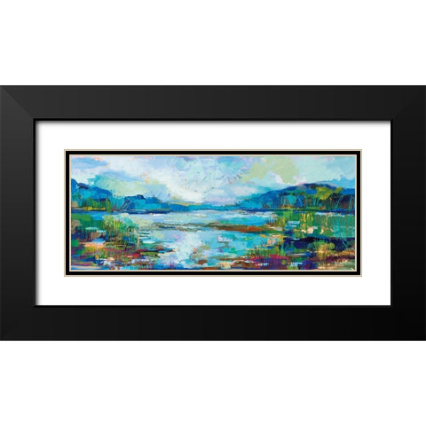Light of Day Black Modern Wood Framed Art Print with Double Matting by Vertentes, Jeanette