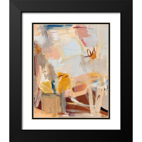 Cowgirl Black Modern Wood Framed Art Print with Double Matting by Munger, Pamela