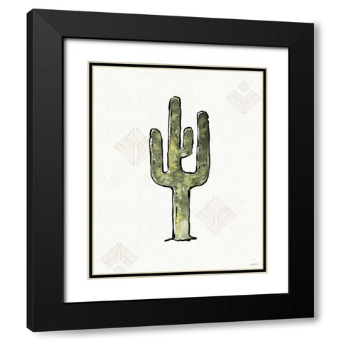 Southwest Flair VI Black Modern Wood Framed Art Print with Double Matting by Tavoletti, Anne