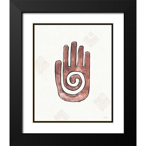 Southwest Flair VII Black Modern Wood Framed Art Print with Double Matting by Tavoletti, Anne