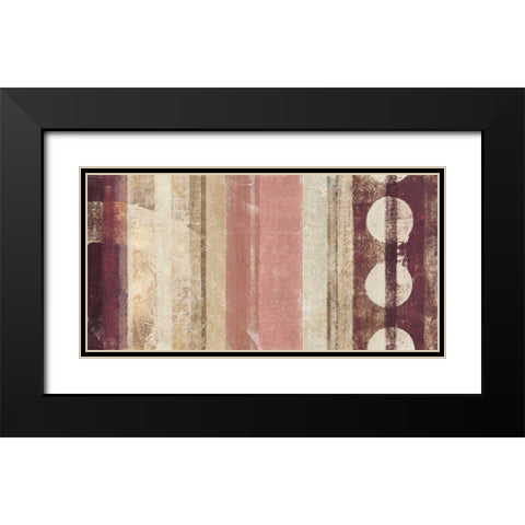 Kuna Eventide Black Modern Wood Framed Art Print with Double Matting by Silva, Roque