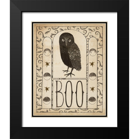 Hocus Pocus III Stars Black Modern Wood Framed Art Print with Double Matting by Miller, Sara Zieve