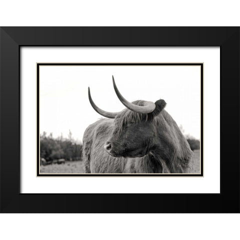 On the Ranch I No Tag Black Modern Wood Framed Art Print with Double Matting by Eichman, Andre
