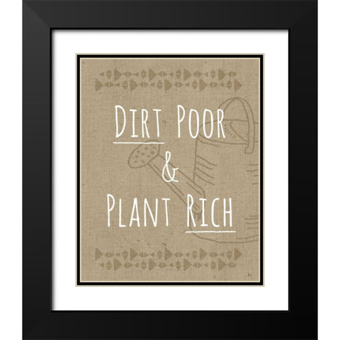 Home Grown VIII Black Modern Wood Framed Art Print with Double Matting by Aiken, Jess