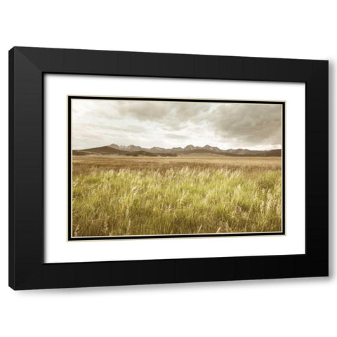 Sawtooth Mountains Idaho II Black Modern Wood Framed Art Print with Double Matting by Majchrowicz, Alan