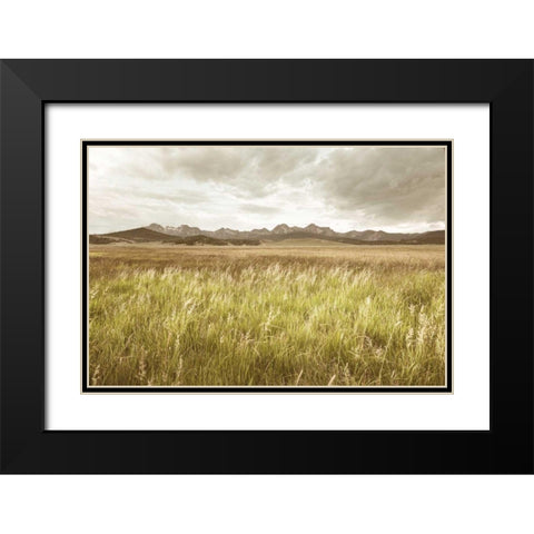 Sawtooth Mountains Idaho II Black Modern Wood Framed Art Print with Double Matting by Majchrowicz, Alan
