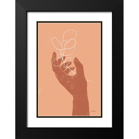 Boho Dreams I Black Modern Wood Framed Art Print with Double Matting by Thorns, Becky
