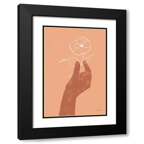 Boho Dreams II Black Modern Wood Framed Art Print with Double Matting by Thorns, Becky