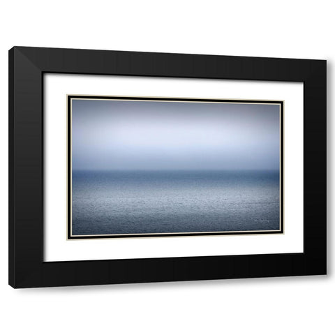 Bay of Fundy Black Modern Wood Framed Art Print with Double Matting by Majchrowicz, Alan
