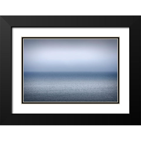 Bay of Fundy Black Modern Wood Framed Art Print with Double Matting by Majchrowicz, Alan