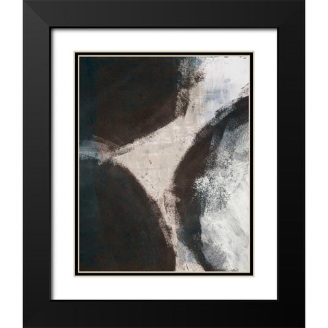 Newgrange Crop Black Modern Wood Framed Art Print with Double Matting by Wild Apple Portfolio