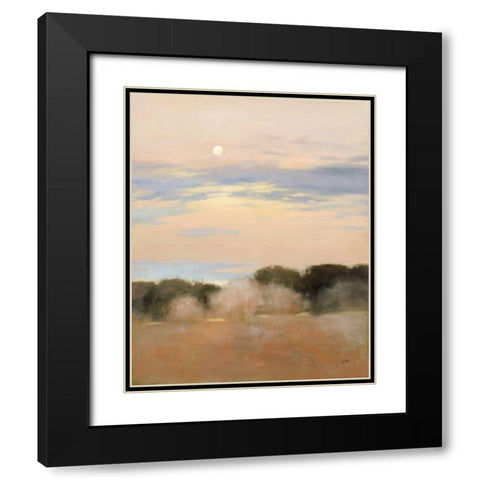 Sienna Fields I Black Modern Wood Framed Art Print with Double Matting by Purinton, Julia