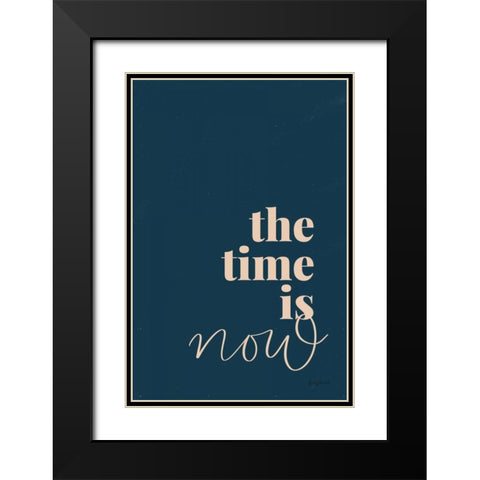 Retro Home I Black Modern Wood Framed Art Print with Double Matting by Thorns, Becky