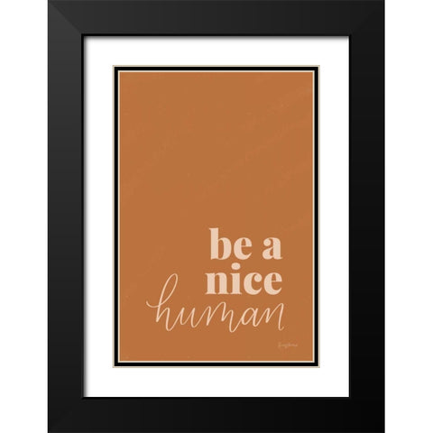 Retro Home II Black Modern Wood Framed Art Print with Double Matting by Thorns, Becky