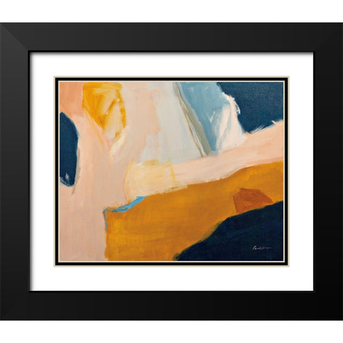 Golden Gate Black Modern Wood Framed Art Print with Double Matting by Munger, Pamela