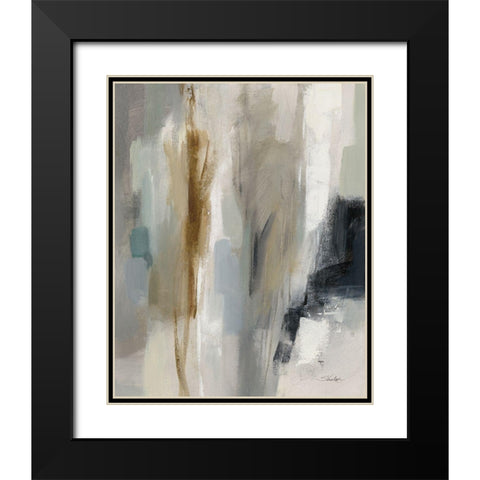 Ethereal Sandy Beach II Black Modern Wood Framed Art Print with Double Matting by Vassileva, Silvia