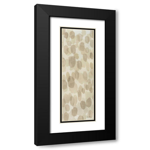 Natural Abstract IV Black Modern Wood Framed Art Print with Double Matting by Horn, Laura