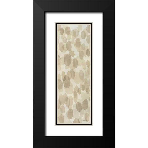 Natural Abstract IV Black Modern Wood Framed Art Print with Double Matting by Horn, Laura