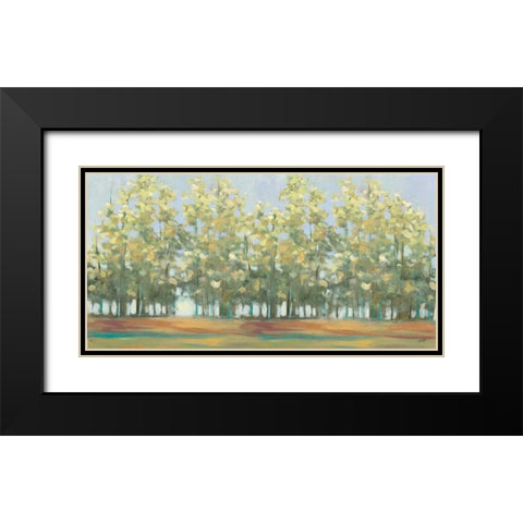 Aspen Grove III Black Modern Wood Framed Art Print with Double Matting by Purinton, Julia