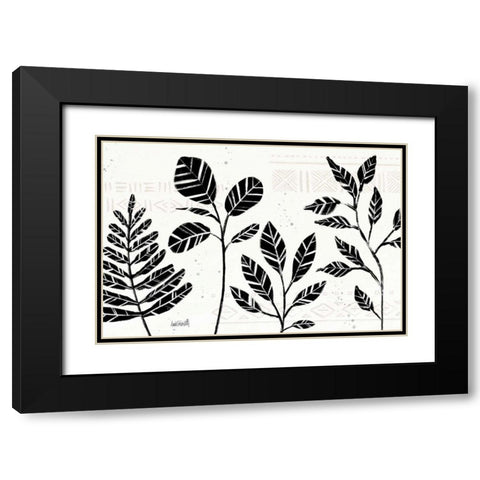 Botanical Sketches I Black Modern Wood Framed Art Print with Double Matting by Tavoletti, Anne