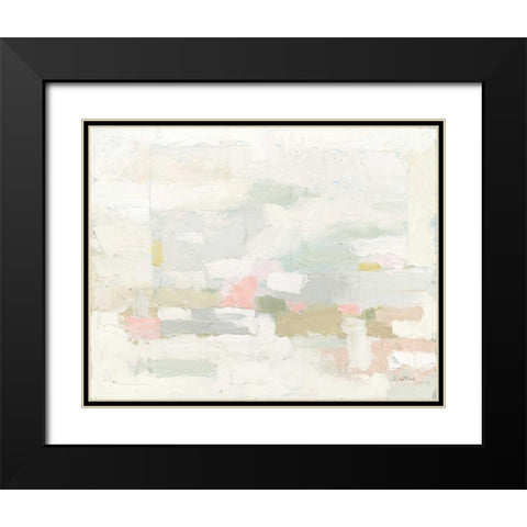 Soft Hues Black Modern Wood Framed Art Print with Double Matting by Wiens, James