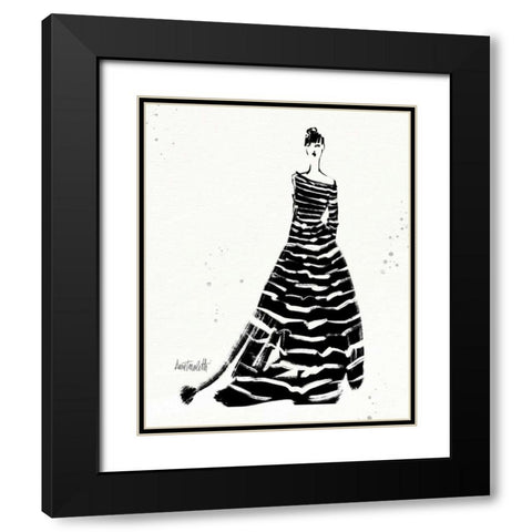 Style Sketches II Black Modern Wood Framed Art Print with Double Matting by Tavoletti, Anne