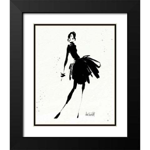 Style Sketches III Black Modern Wood Framed Art Print with Double Matting by Tavoletti, Anne