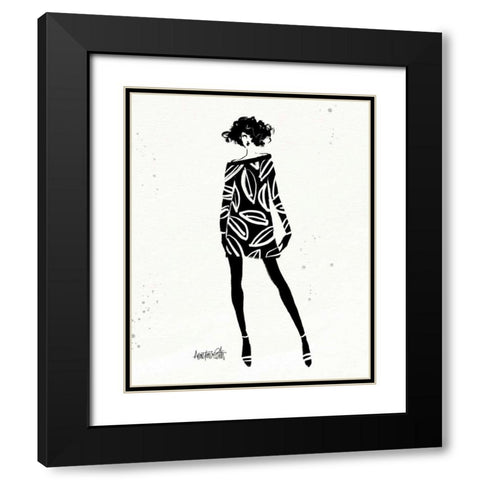 Style Sketches IV Black Modern Wood Framed Art Print with Double Matting by Tavoletti, Anne