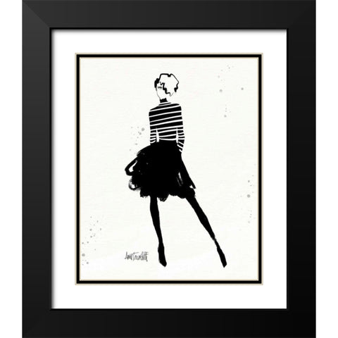 Style Sketches VII Black Modern Wood Framed Art Print with Double Matting by Tavoletti, Anne