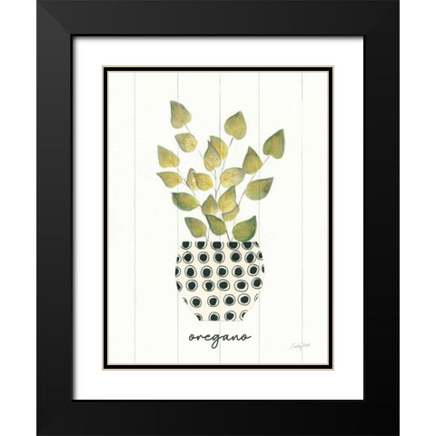 Herb Garden VIII Black Modern Wood Framed Art Print with Double Matting by Prahl, Courtney