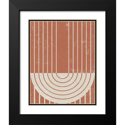 Gate II Black Modern Wood Framed Art Print with Double Matting by Hershey, Moira