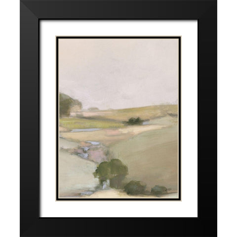 Dream Valley II Neutral Crop II Black Modern Wood Framed Art Print with Double Matting by Purinton, Julia