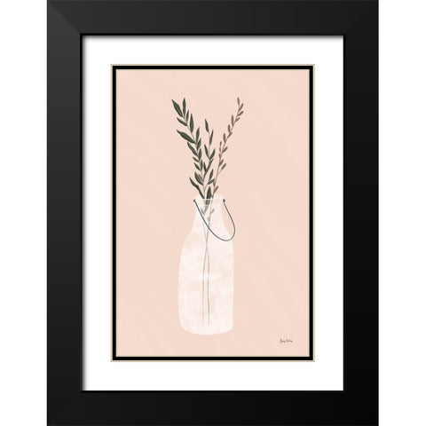 Natural Vessels II Black Modern Wood Framed Art Print with Double Matting by Thorns, Becky