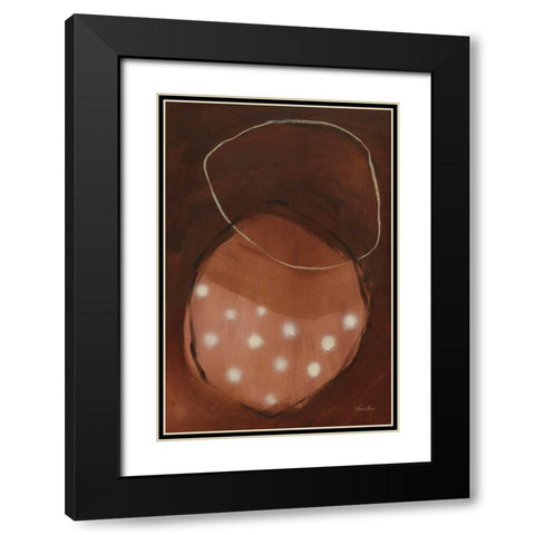 Winter Hibernation Black Modern Wood Framed Art Print with Double Matting by Horn, Laura