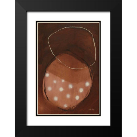 Winter Hibernation Black Modern Wood Framed Art Print with Double Matting by Horn, Laura