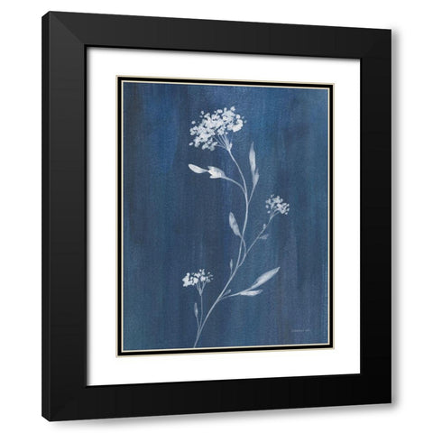 Simple Nature IV Black Modern Wood Framed Art Print with Double Matting by Nai, Danhui