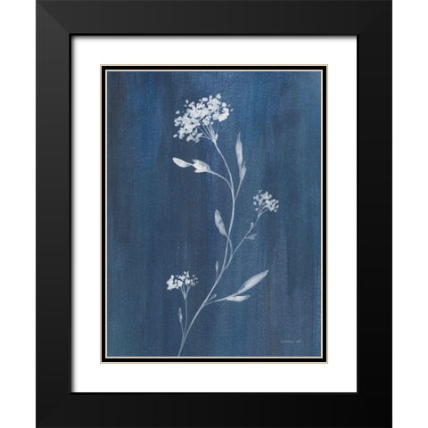 Simple Nature IV Black Modern Wood Framed Art Print with Double Matting by Nai, Danhui